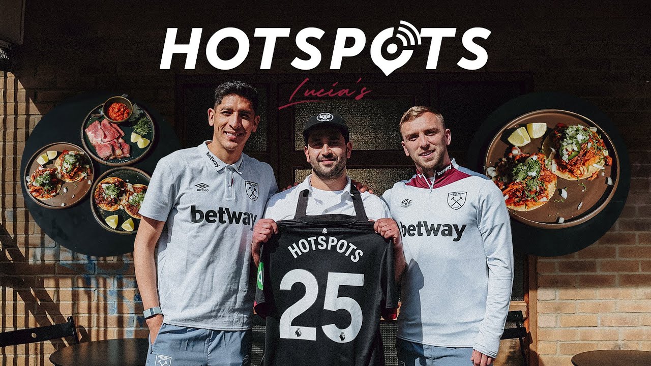 Edson Álvarez Teaches Jarrod Bowen How To Eat Tacos | HOTSPOTS ft. Lyca Mobile