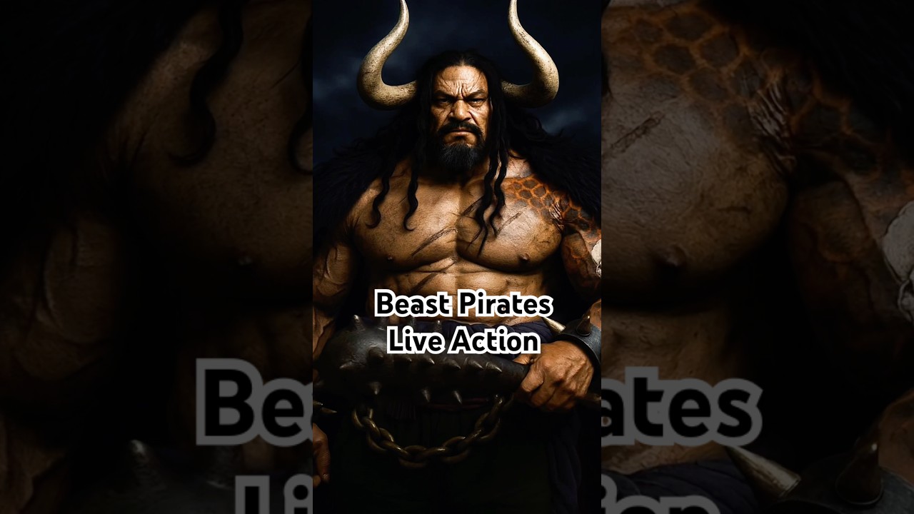 Beast Pirates 🐲 One Piece Live Action Character Reveal #onepieceliveaction