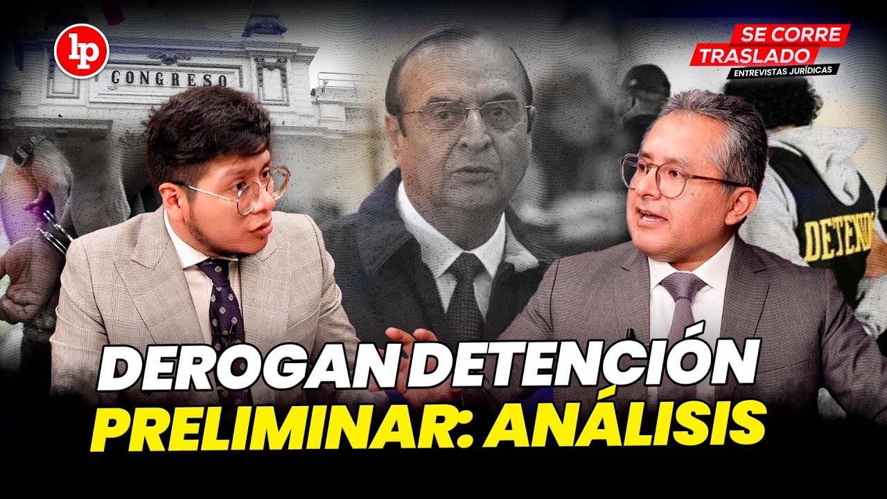 DETENCIÓN PRELIMINAR: Polémica ley que elimina la figura en casos de NO flagrancia