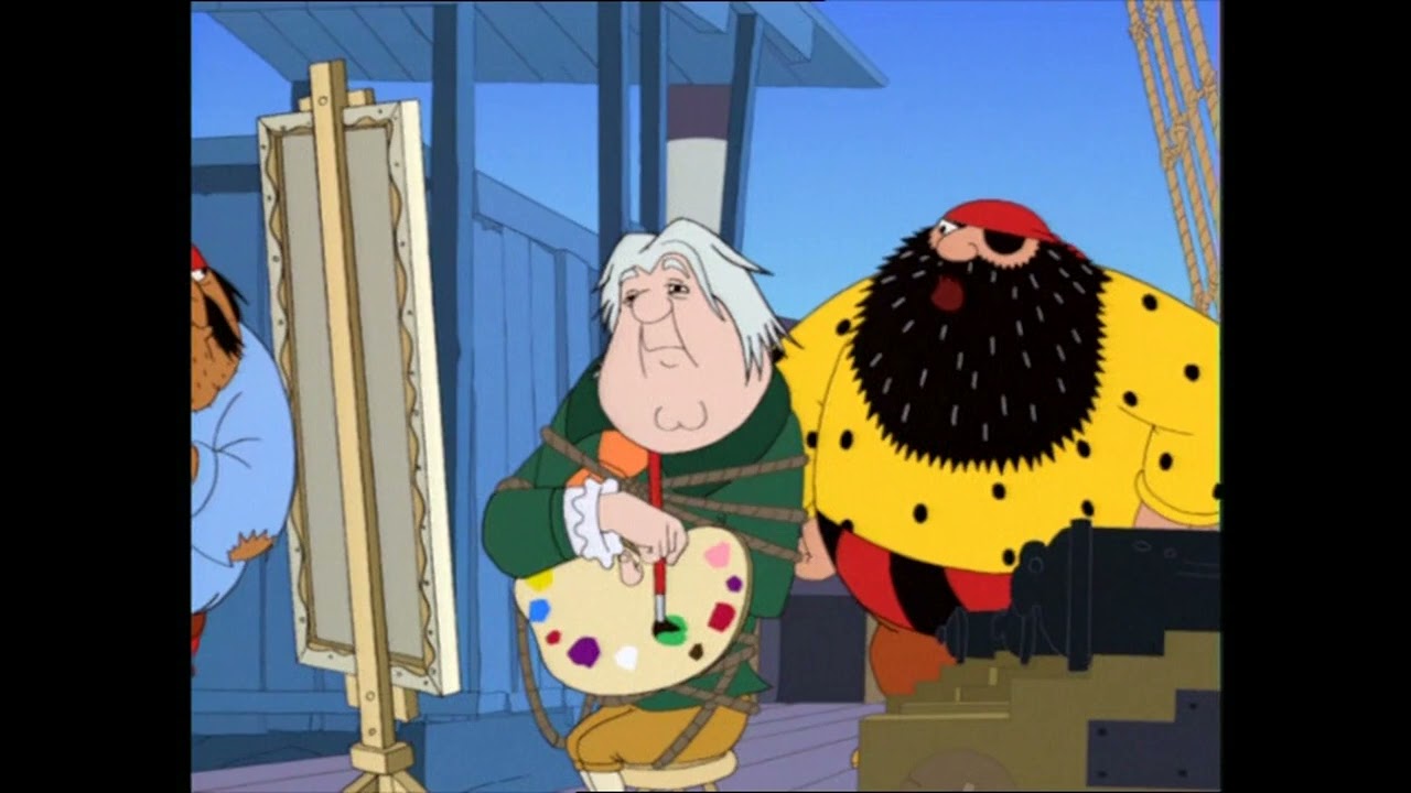 The Adventures of Captain Pugwash - Ep. 12 - The Brush with Art | 50p