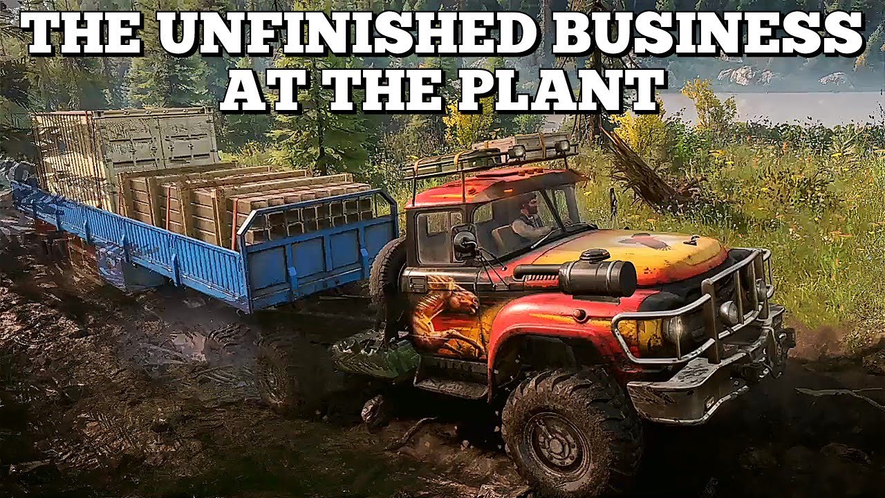 The Unfinished Business At The Plant Contract | SnowRunner Season 10 - Fix & Connect