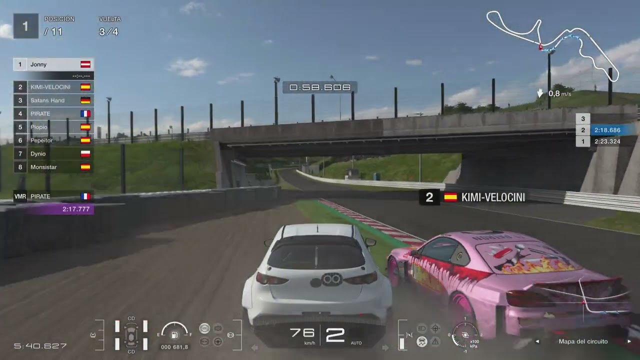 KIMI VELOCINI TERRIBLE RACE!!! Nighmare