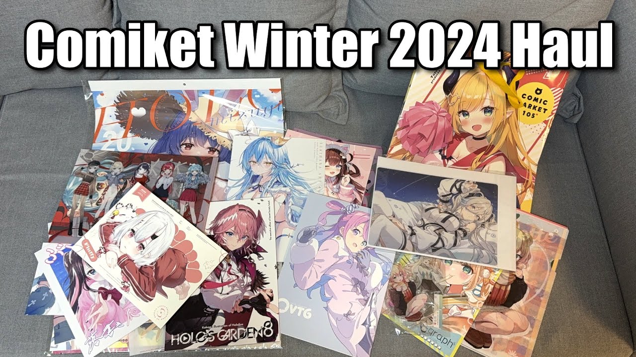 My VTuber Comiket Goods Haul (C105)