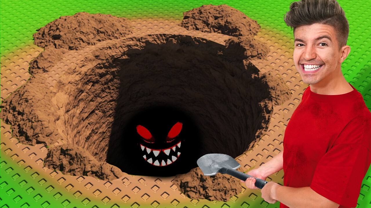 Вот почему в Roblox НИКОГДА нельзя копать прямо вниз.