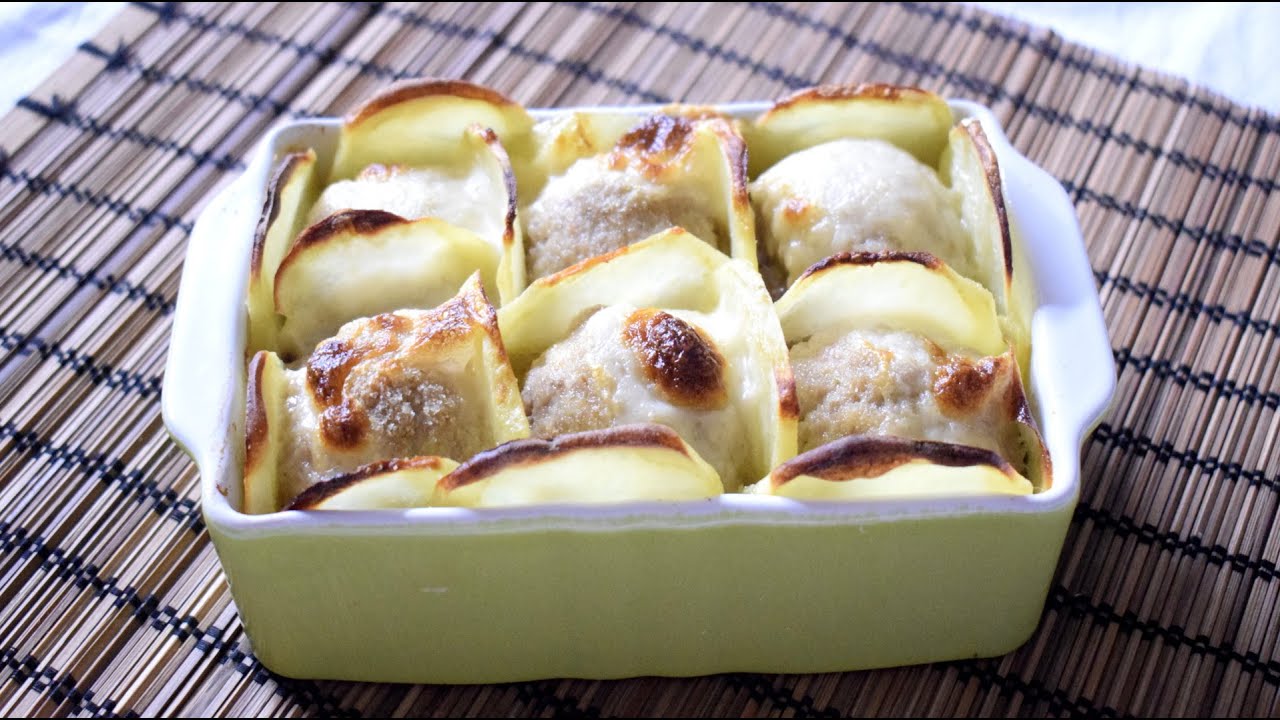 TORTA SALATA DI PATATE E POLPETTE AL FORNO
