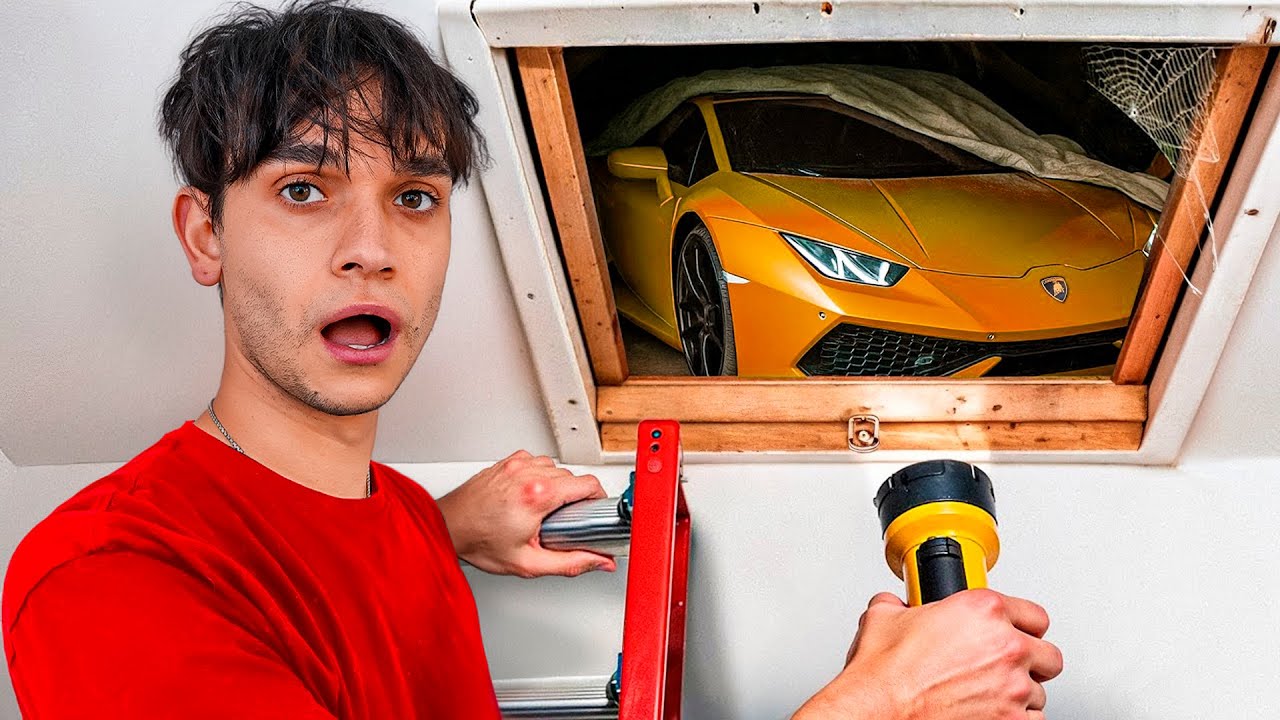 We Found an ABANDONED SUPERCAR Above Our House..