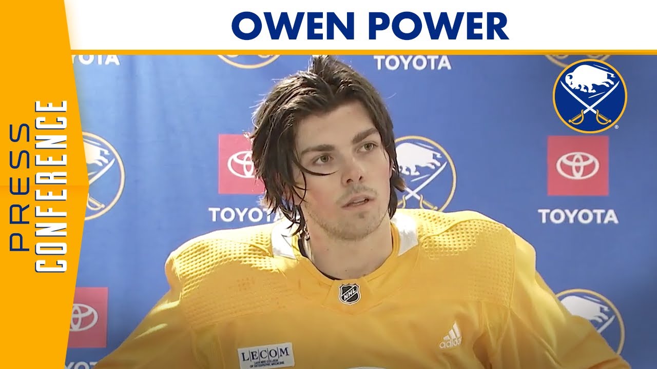 Owen Power On Adjusting To NHL Life | Buffalo Sabres