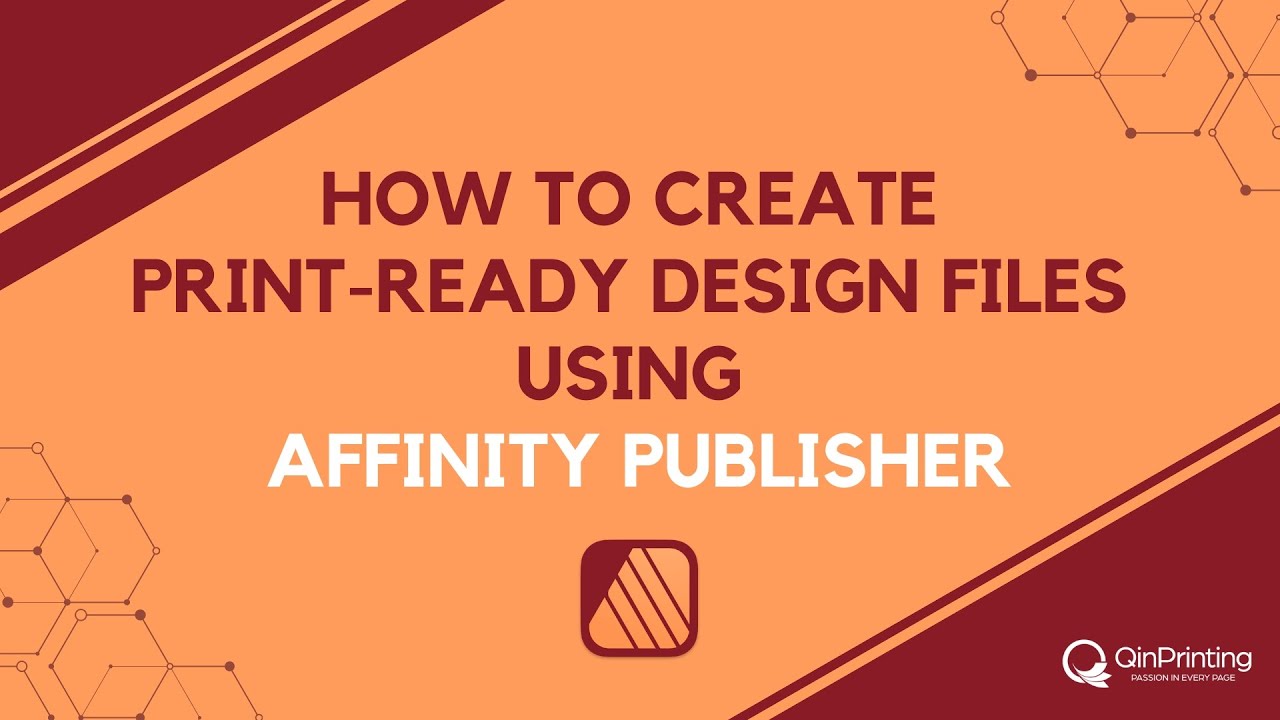 How to Create Print-Ready Design Files Using Affinity Publisher | QinPrinting