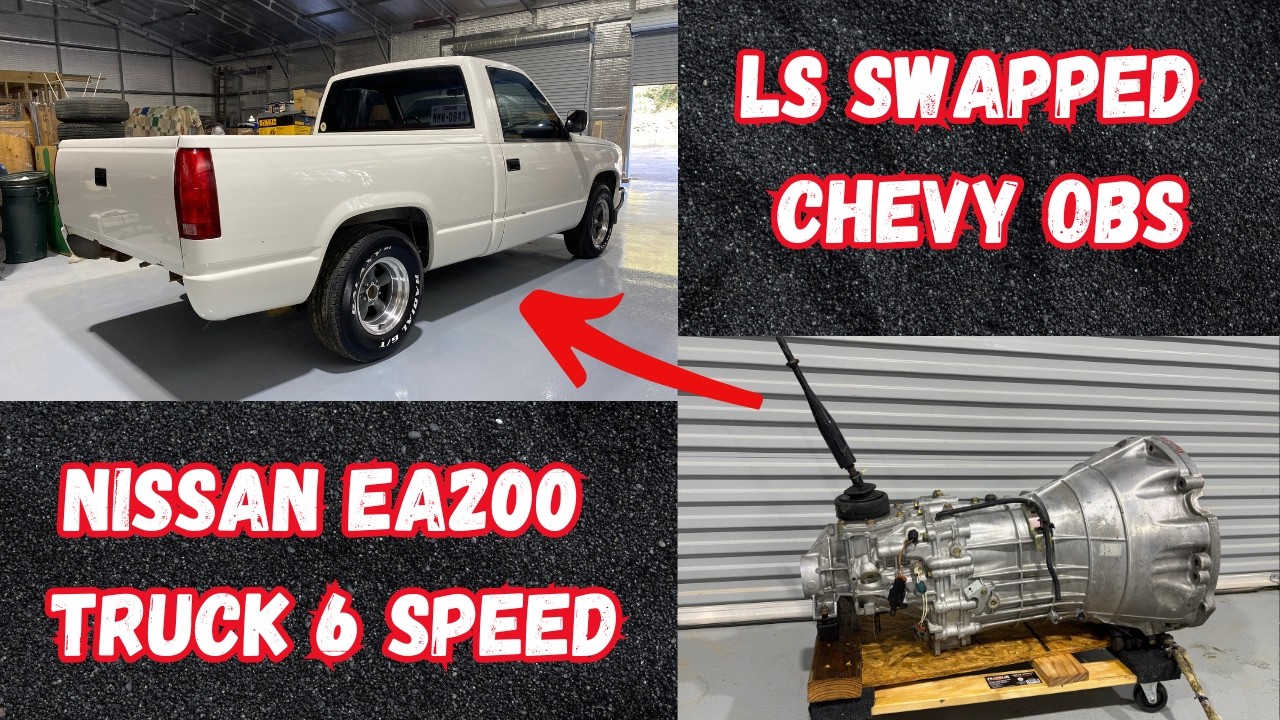 Замена двигателя Chevy OBS LS 5.3 на бюджетную замену 6-ступенчатой ​​CD-трансмиссии Nissan