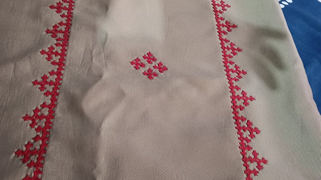 New Sindhi booti design suit #embroidery #ytshorts 
