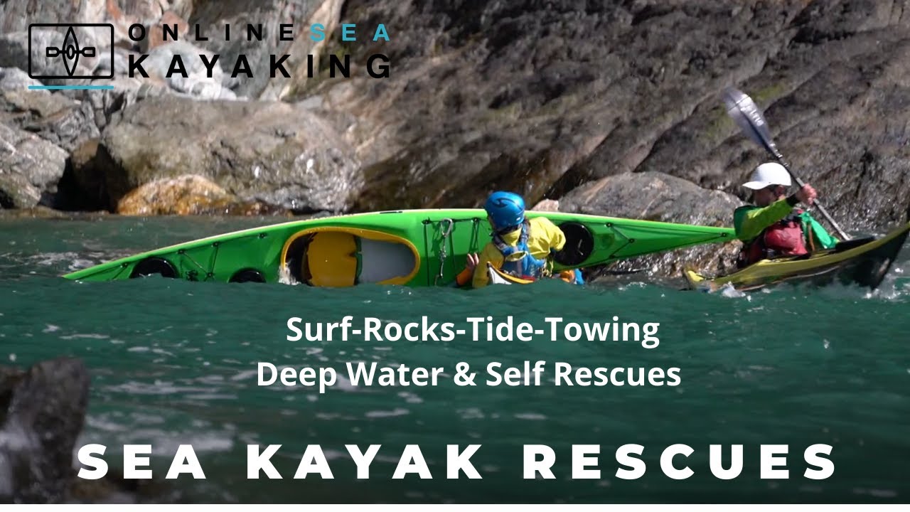 Sea Kayak Rescues - This course covers all aspects of Sea kayak rescues in different environments