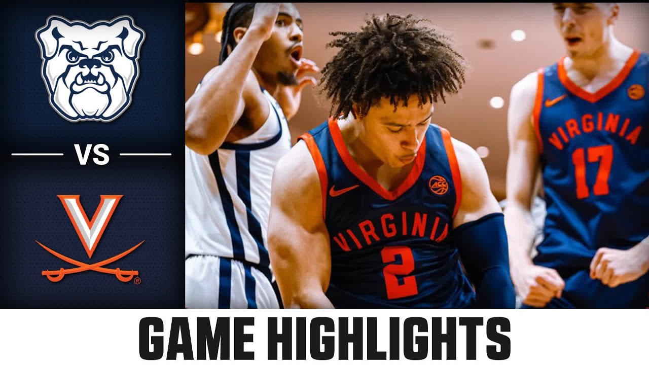Butler vs. Virginia Game Highlights | 2025-26&nbsp;ACC Men's Basketball