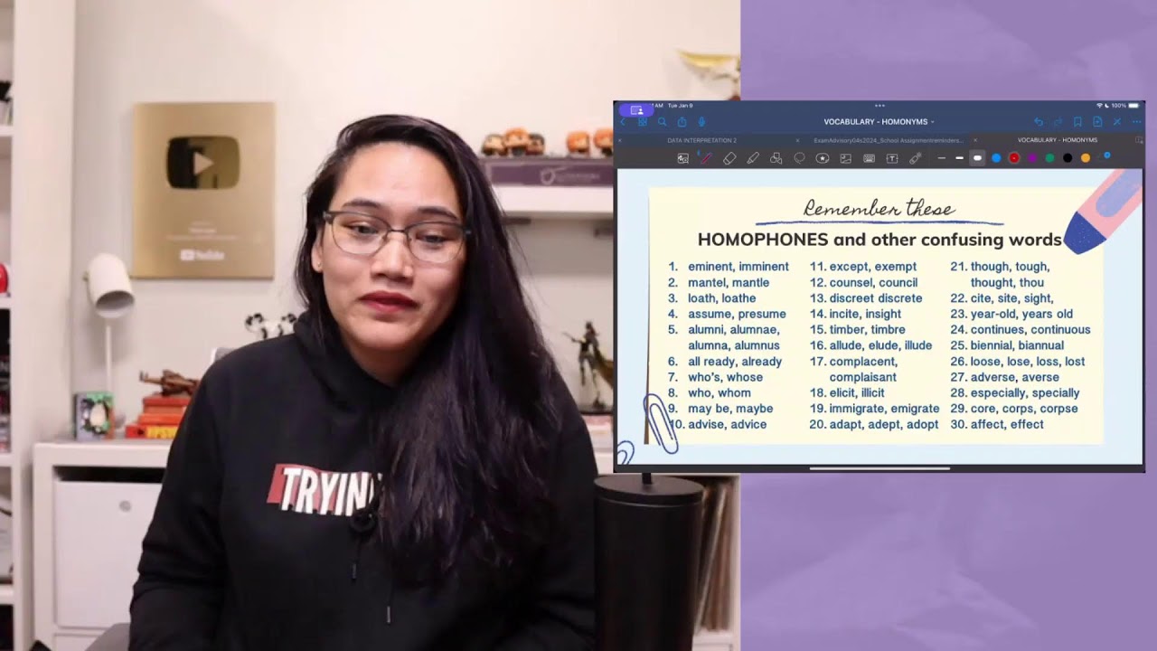 Vocabulary | CSE 2024 Live Review
