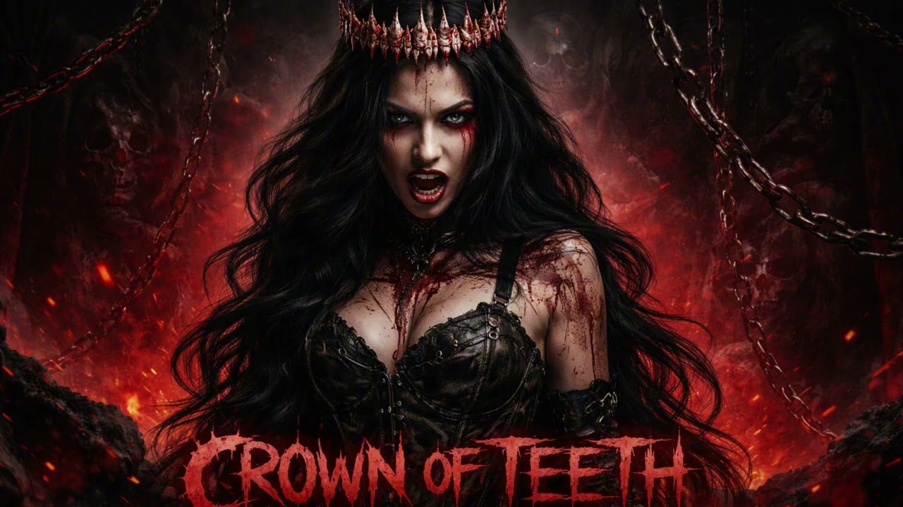 Crown Of Teeth - S A D I E M O O N #metal #goth #hardwork #donthate #femaleempowerment
