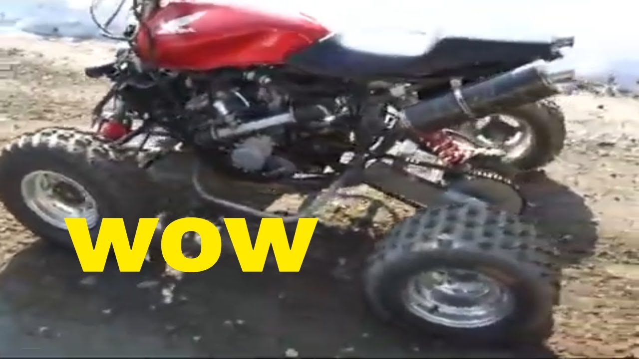 honda cbr Quad 600 atv turbo