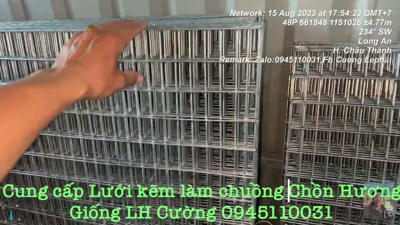 Cung cấp lưới kẻm làm chuồng nuôi chồn + giống chồn hương LH Cường 0945110031