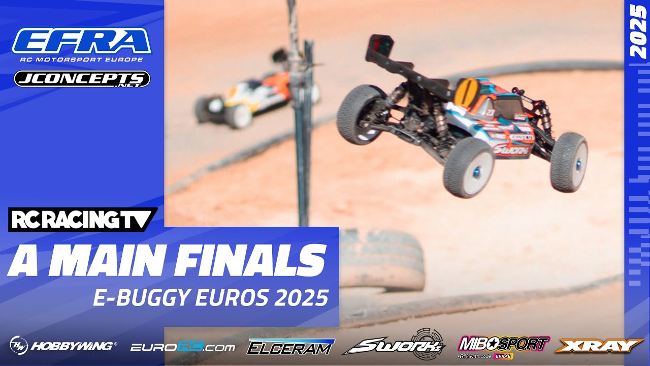 A Main Finals - EFRA 8th E Buggy Euros 2025 Presented by JConcepts