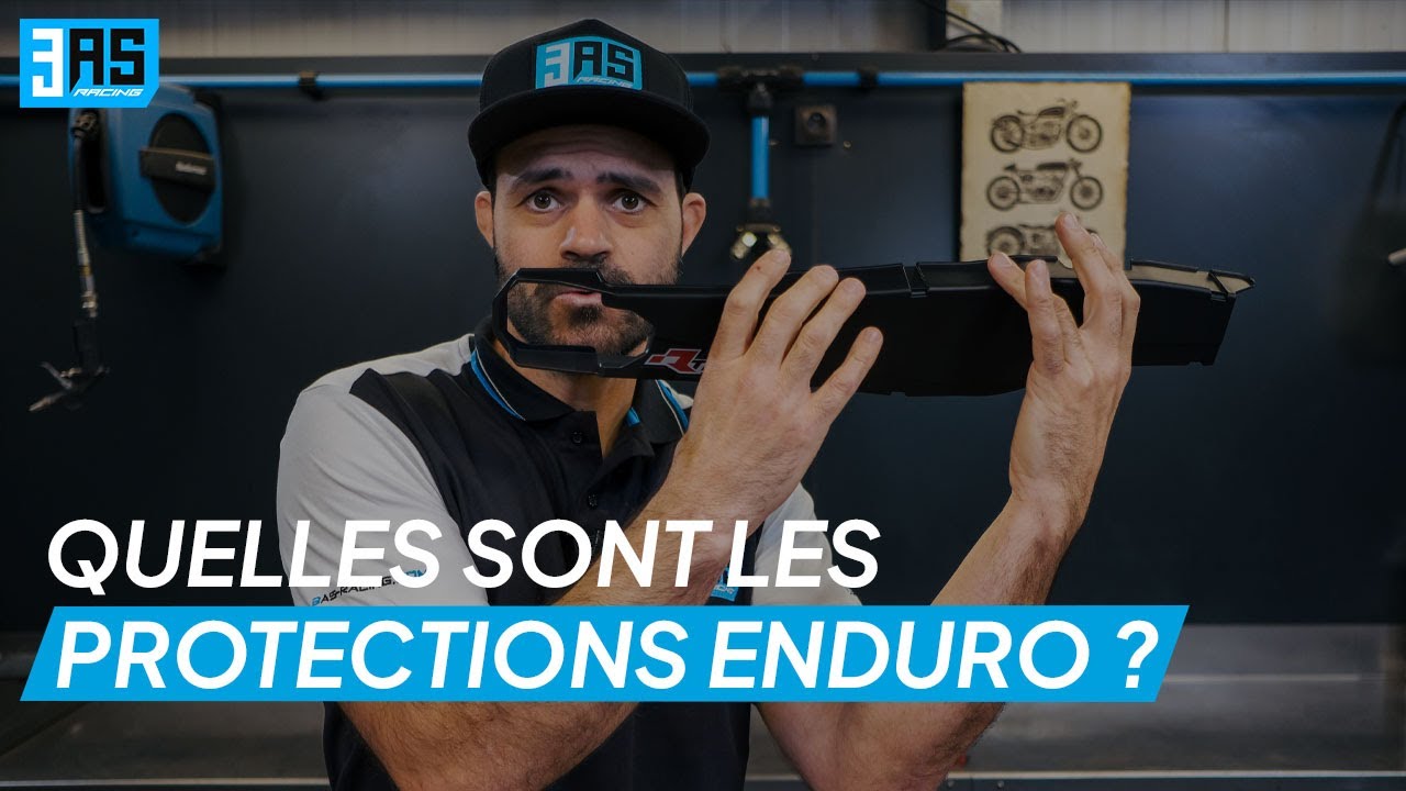 Quelles sont les 10 protections INDISPENSABLES pour prot&eacute;ger sa moto d'enduro ?