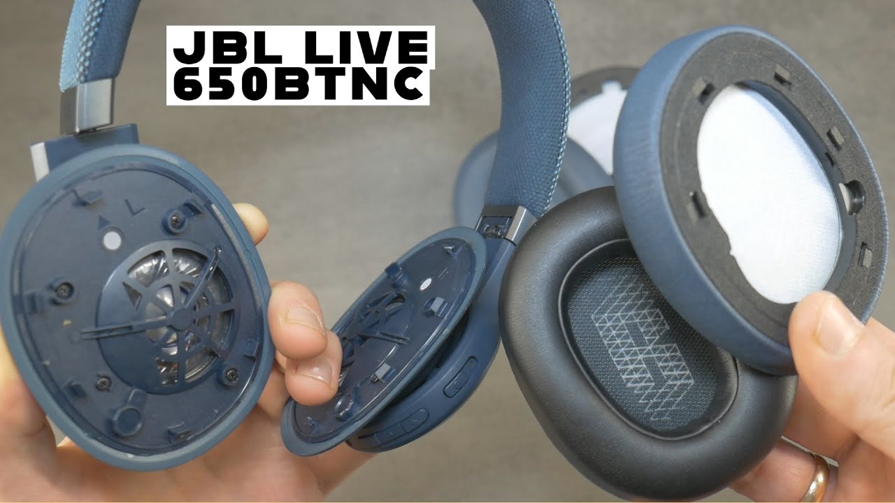JBL Live 650btnc ear pads replacement DIY