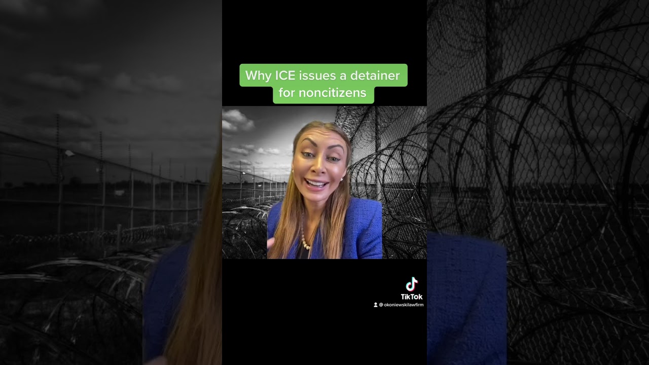 ICE immigration detainer for jailed noncitizens