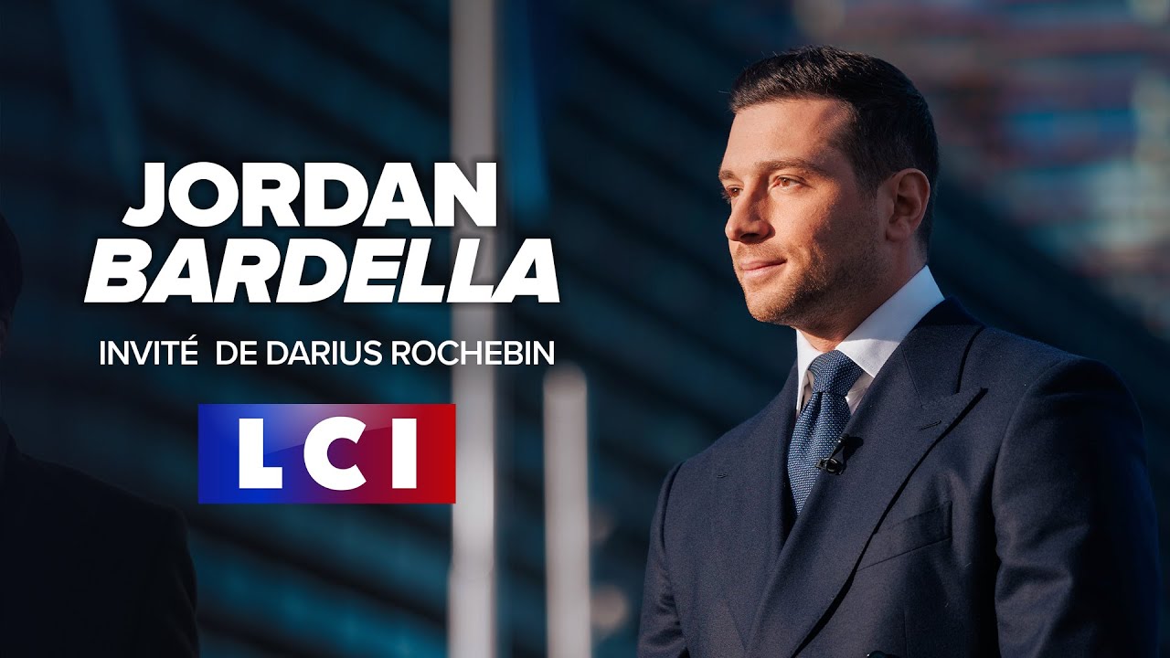 Jordan Bardella sur LCI : « Si je suis attaqué, c'est parce qu'on est donné gagnant »