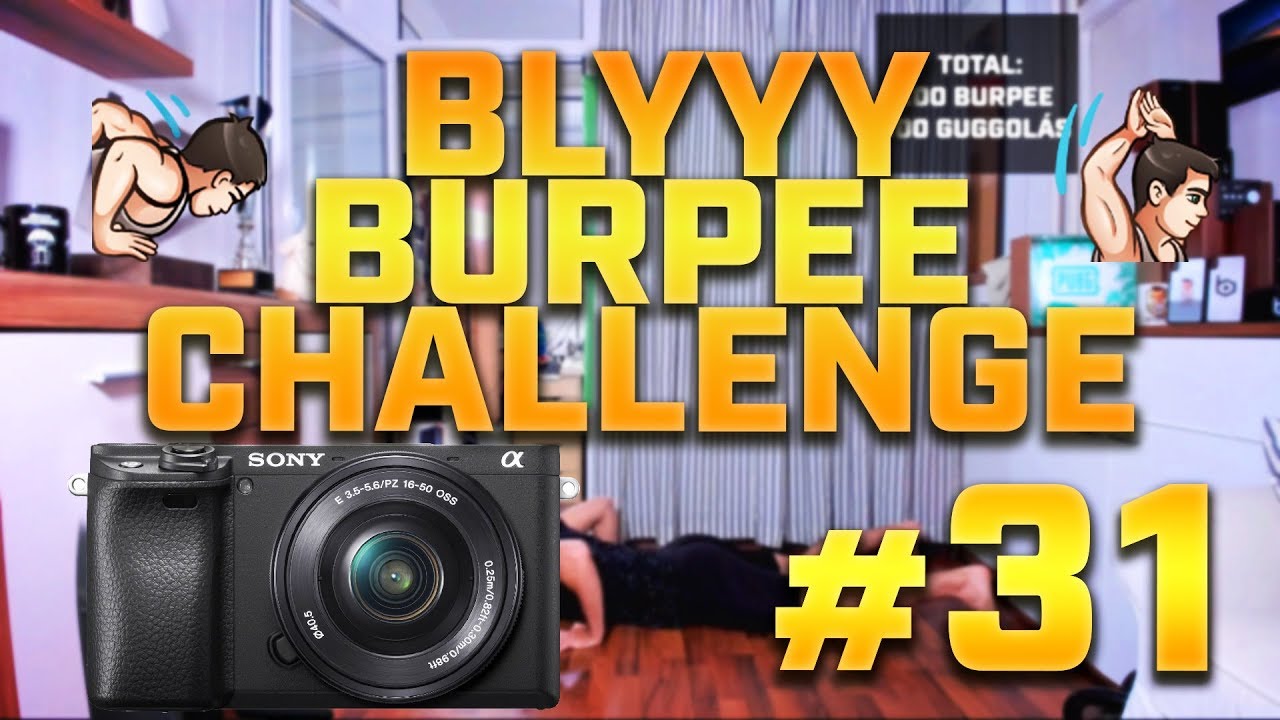 💪🔥 #BLYYYBURPEECHALLENGE #31💪🔥 &Uacute;J KAMER&Aacute;K 🔥