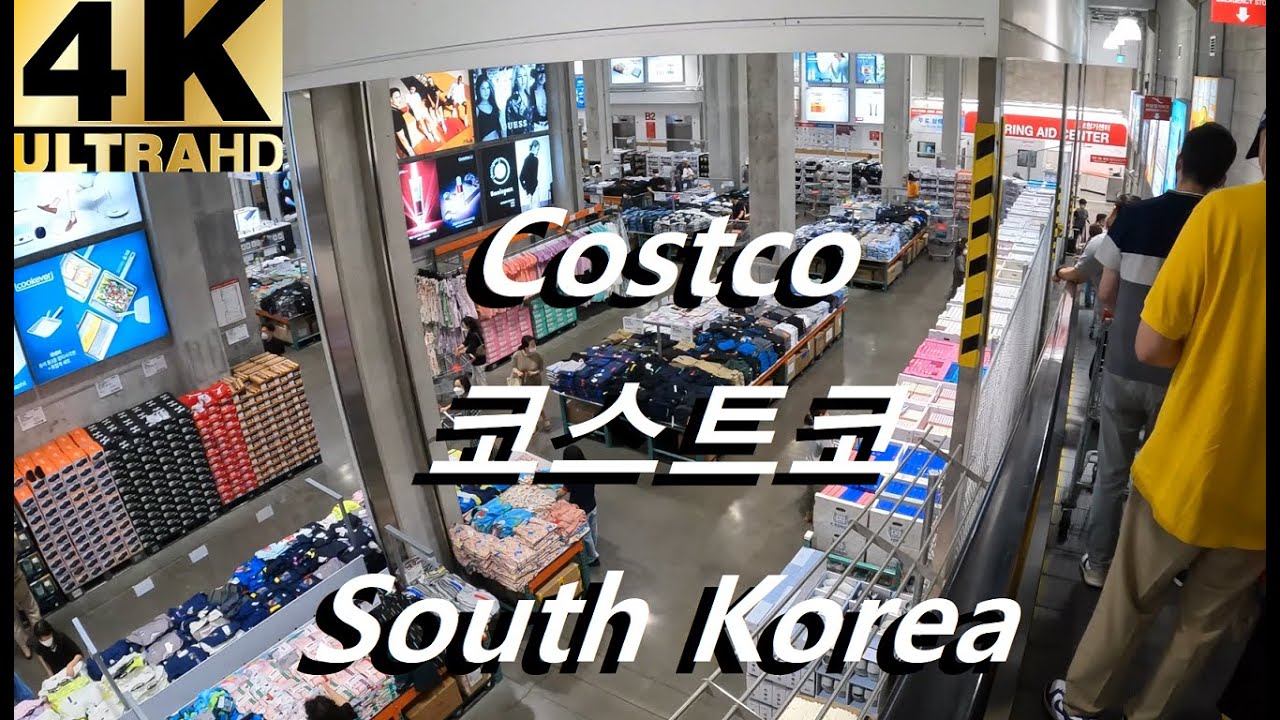 [4K] COSTCO Shopping South Korea Walking Tour