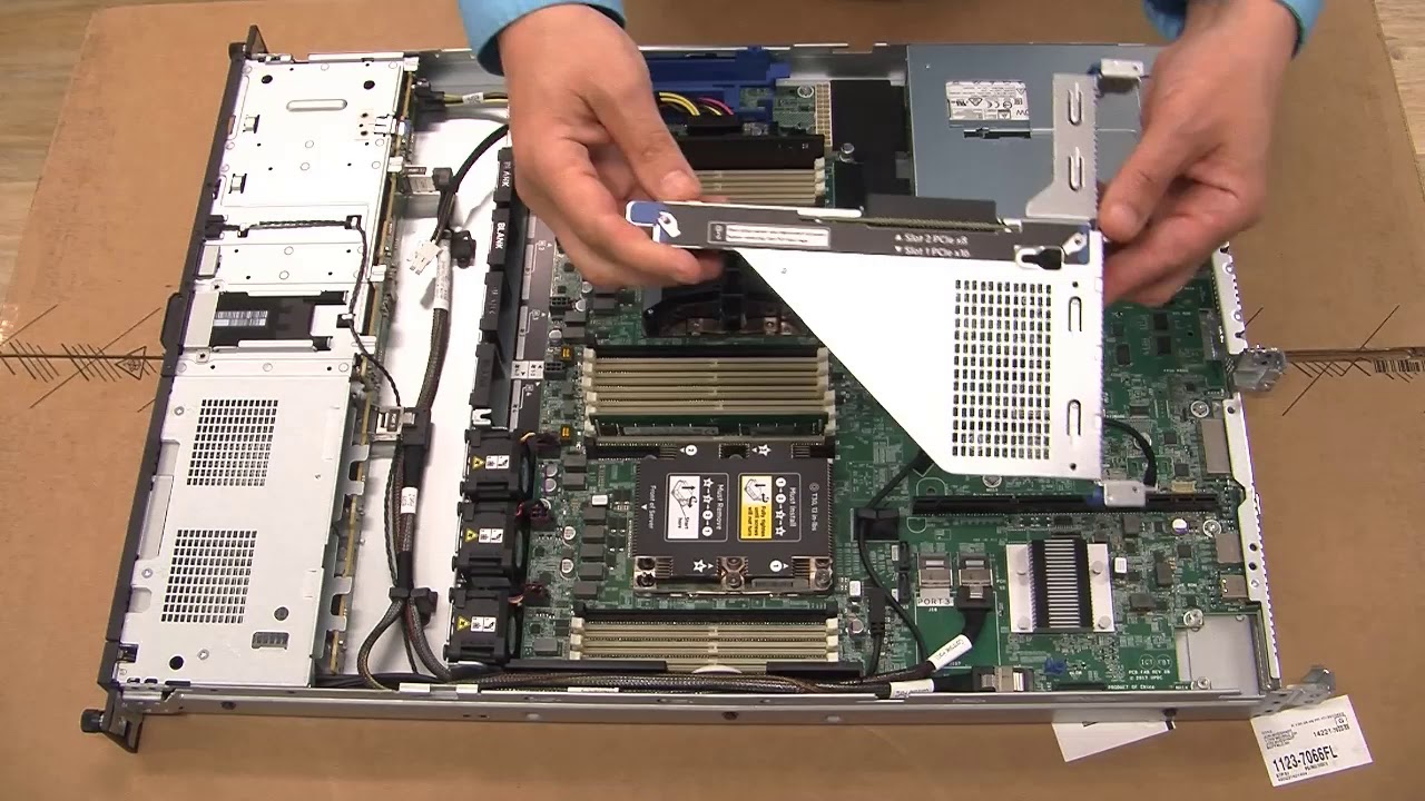 ProLiant Gen10: Unboxing of a ProLiant DL160 Gen10 Server