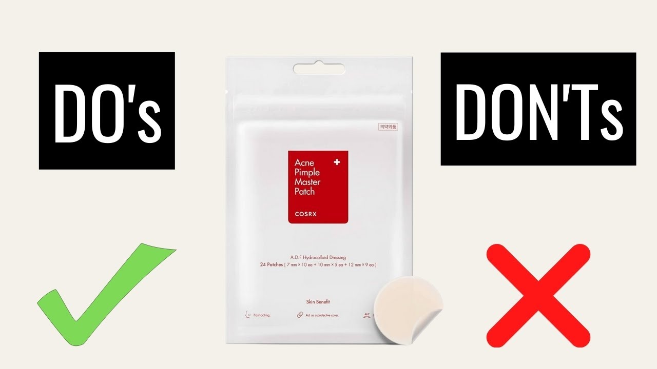 How To Use COSRX Acne Pimple Master Patch