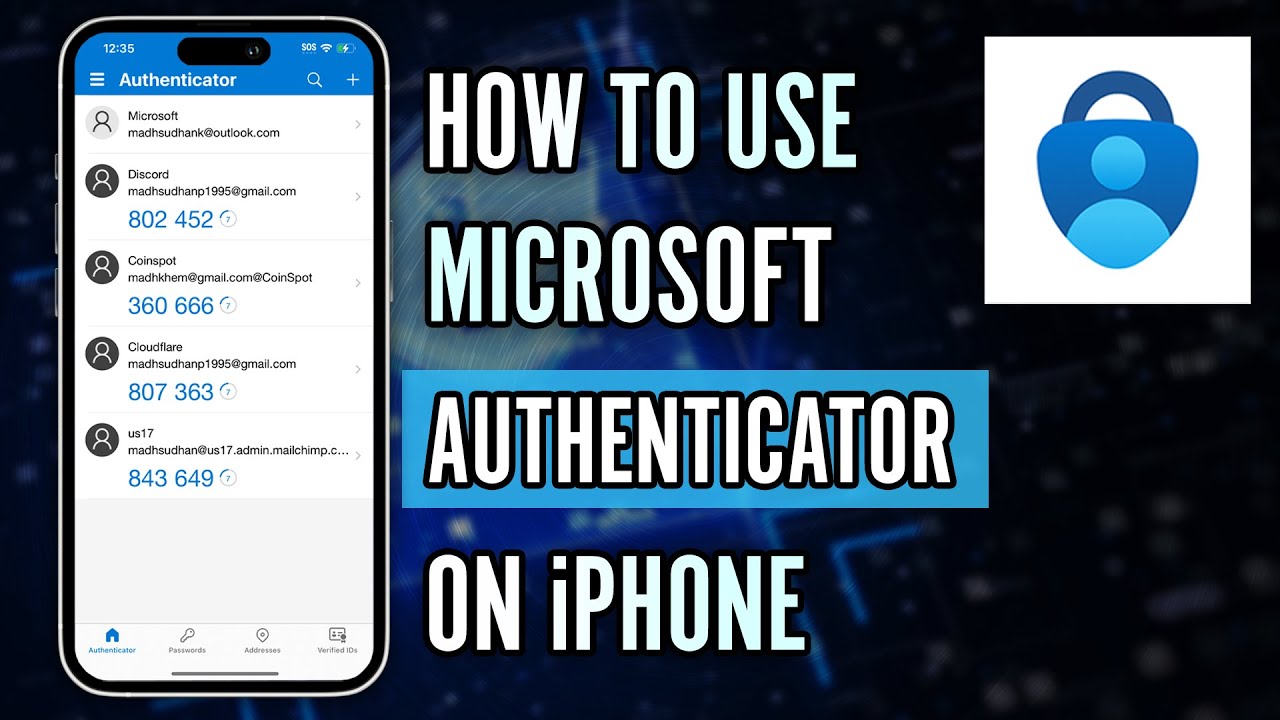 Как использовать приложение Microsoft Authenticator на iPhone