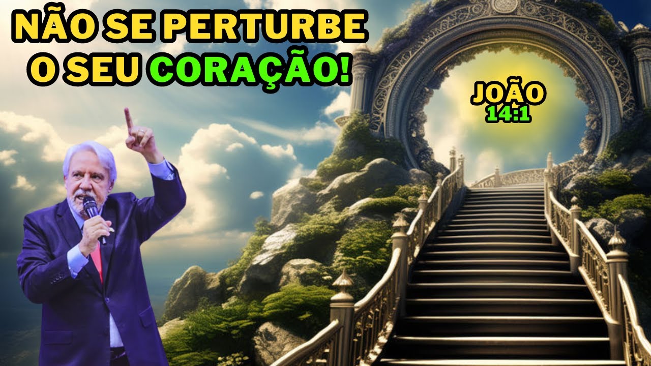 N&atilde;o se perturbe o seu cora&ccedil;&atilde;o! - Jo&atilde;o 14:1 com Pr. Juanribe Pagliarin .