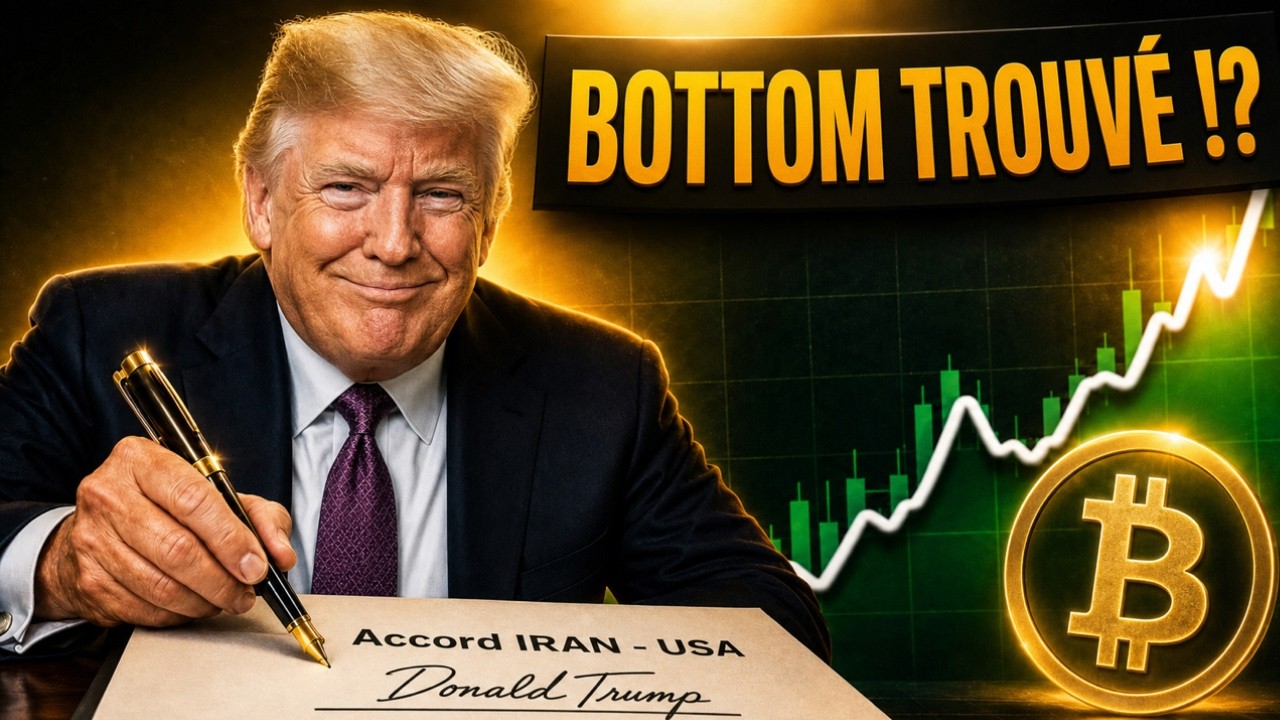 URGENT ! 🚨  BOTTOM du BITCOIN&nbsp;🚀 !?&nbsp; IRAN - USA ACCORD TROUV&Eacute; !