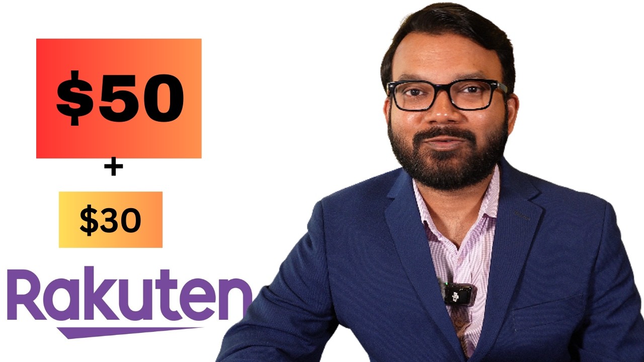EASY BONUS ! How to get your FREE $50 from Rakuten to shop ! Plus get extra $30 today (limited) !
