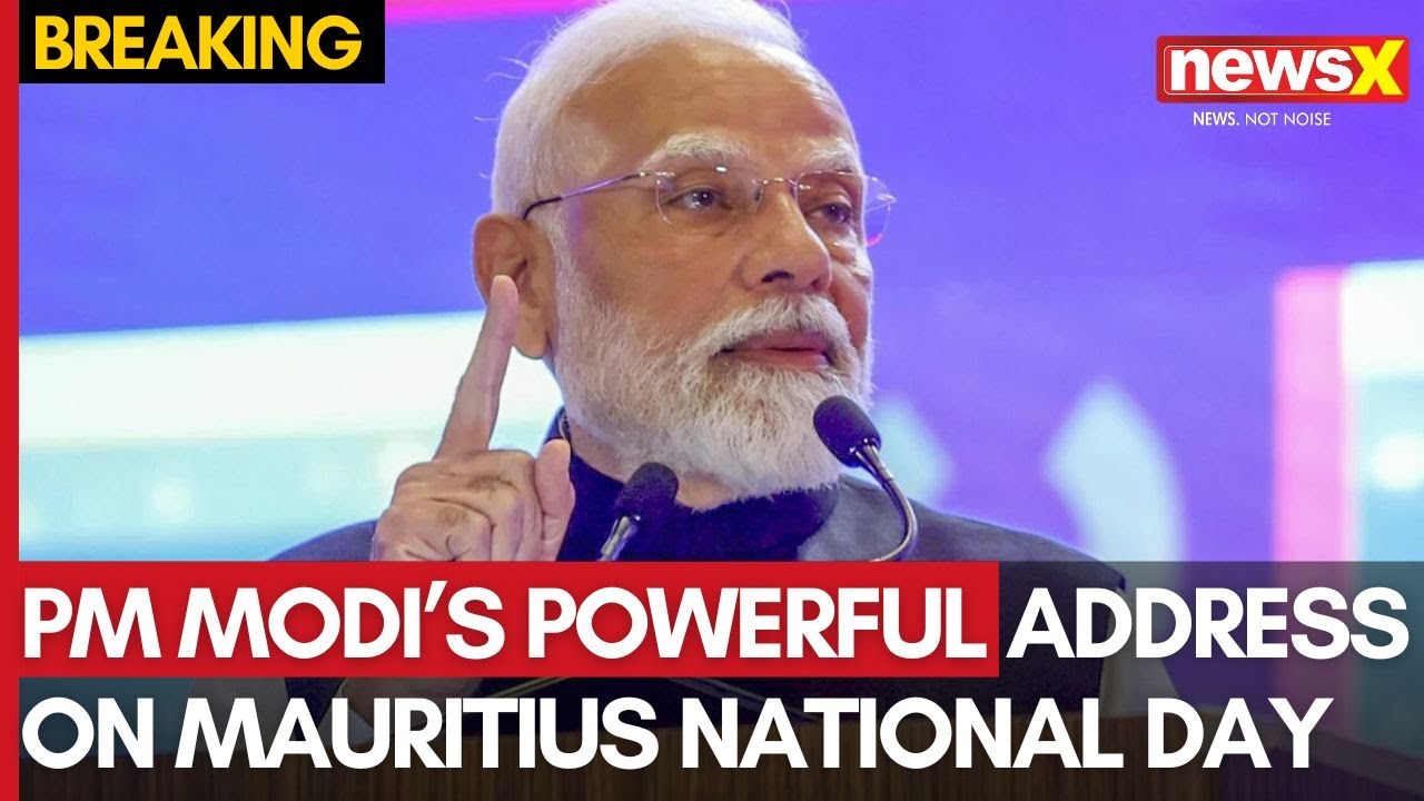 PM Modi Addresses At Celebrations Of National Day Of Mauritius | NewsX
