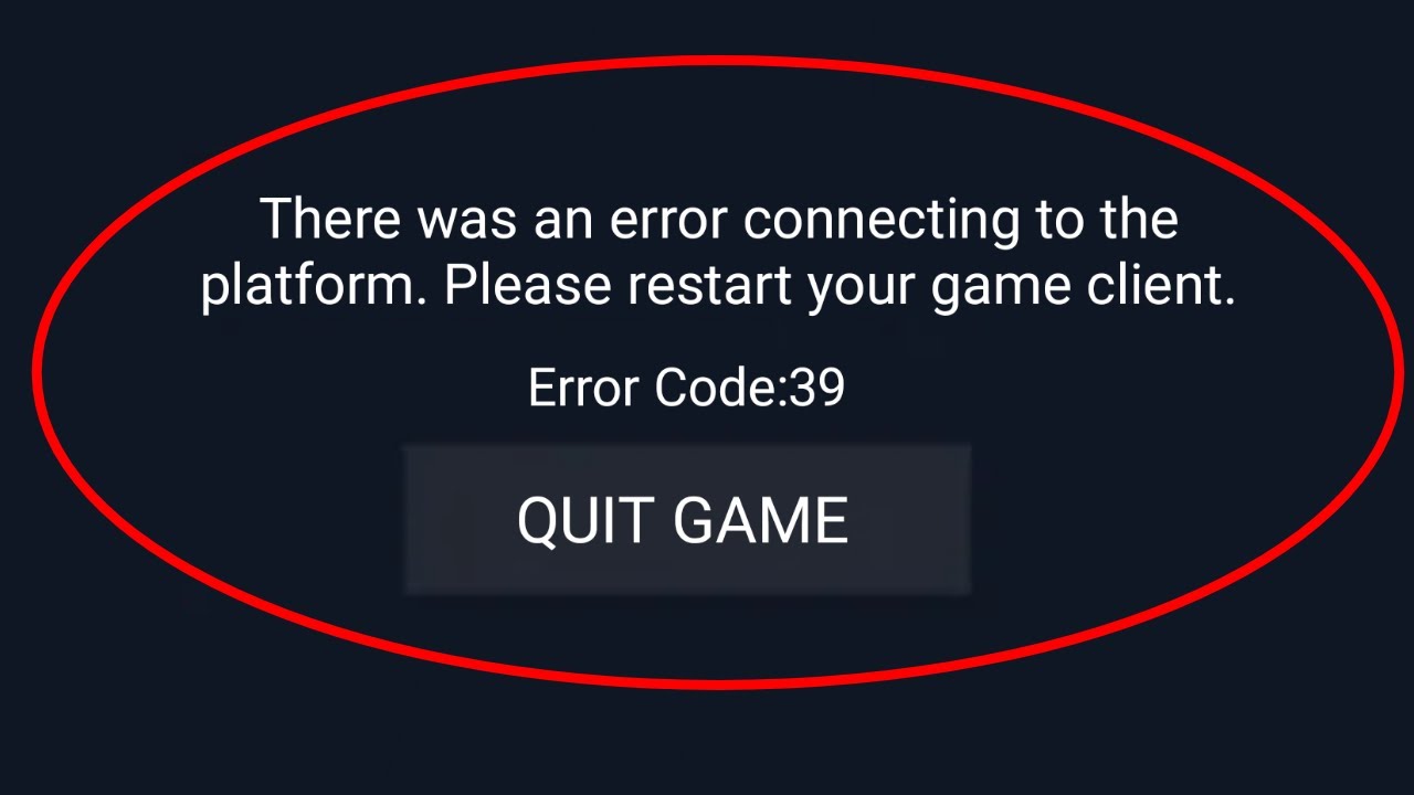 Valorant - How To Fix Error Code 39 