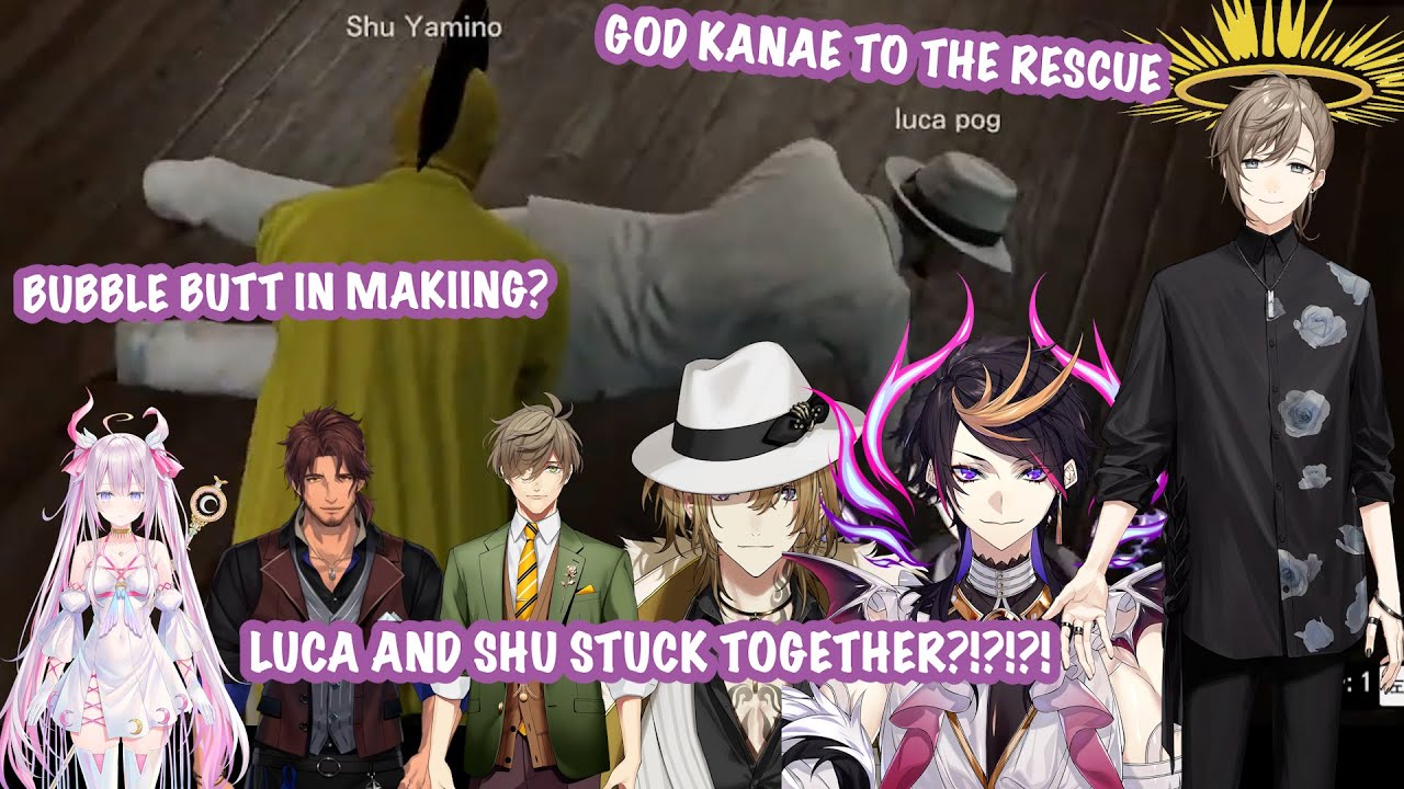 [NIJIGTA] Luca and Shu stuck together because Shu's sorcery is too strong
