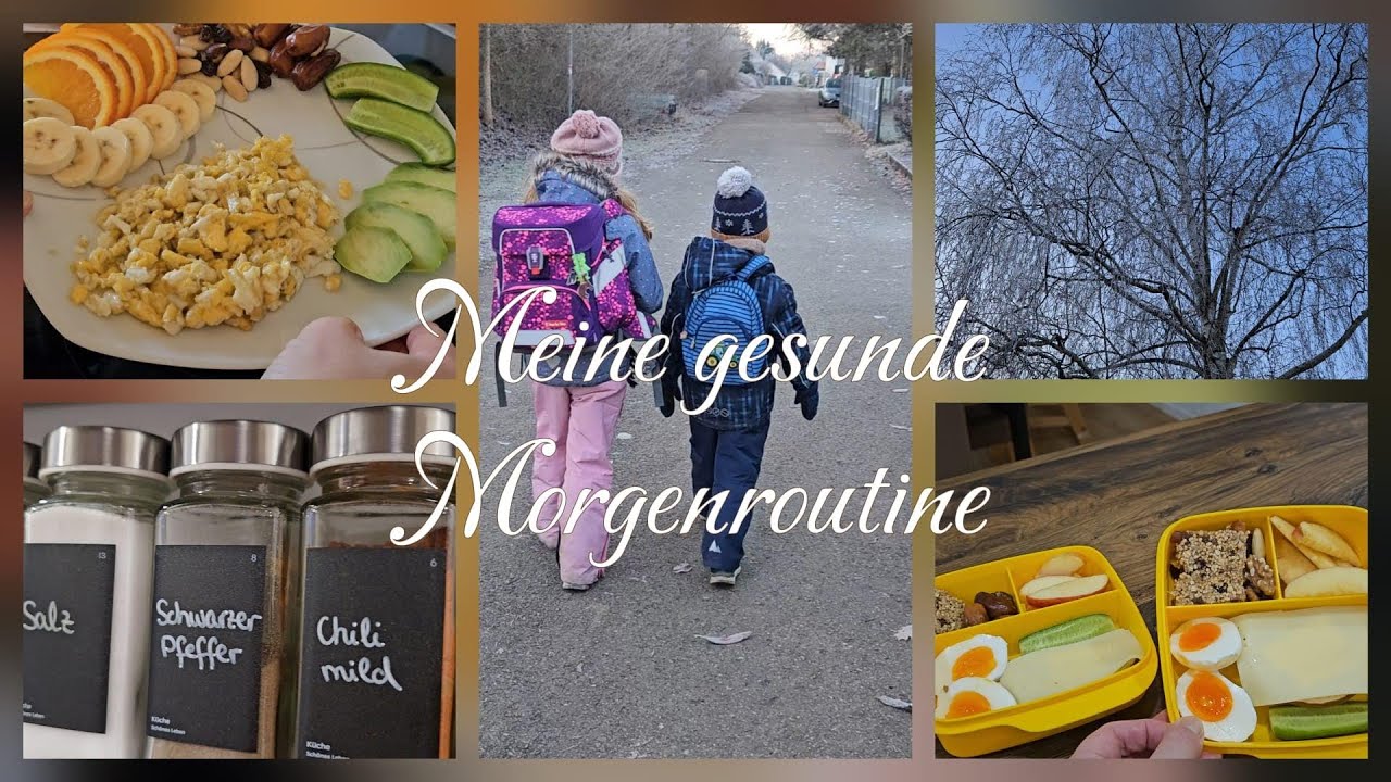 Gesunde Morgenroutine, Frühstück 😋 Spaziergang ☀️Gewürzgläser