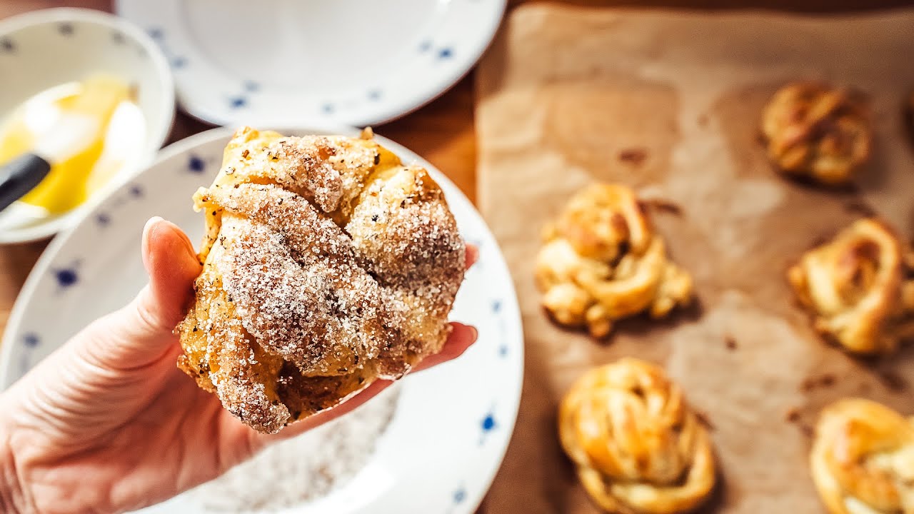 Making Kardemummabullar (Swedish Cardamom Buns)