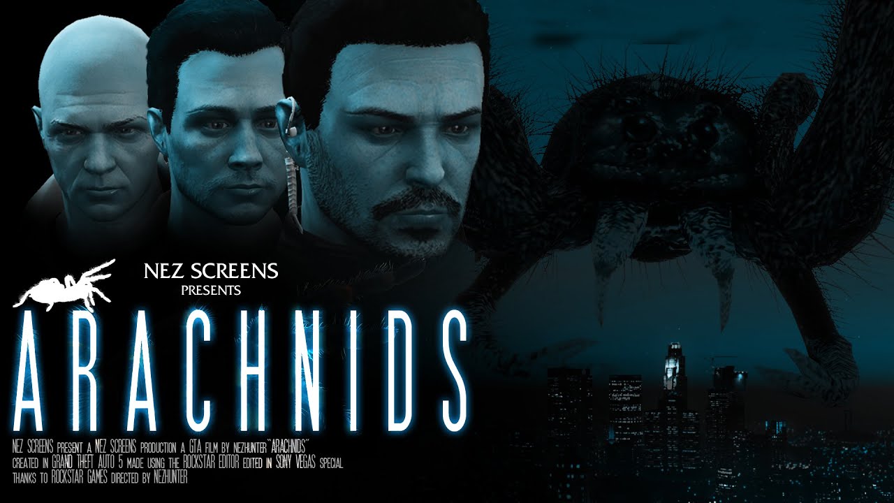 ARACHNIDS | Giant Spider Horror Film - GTA 5 Horror Movie Machinima