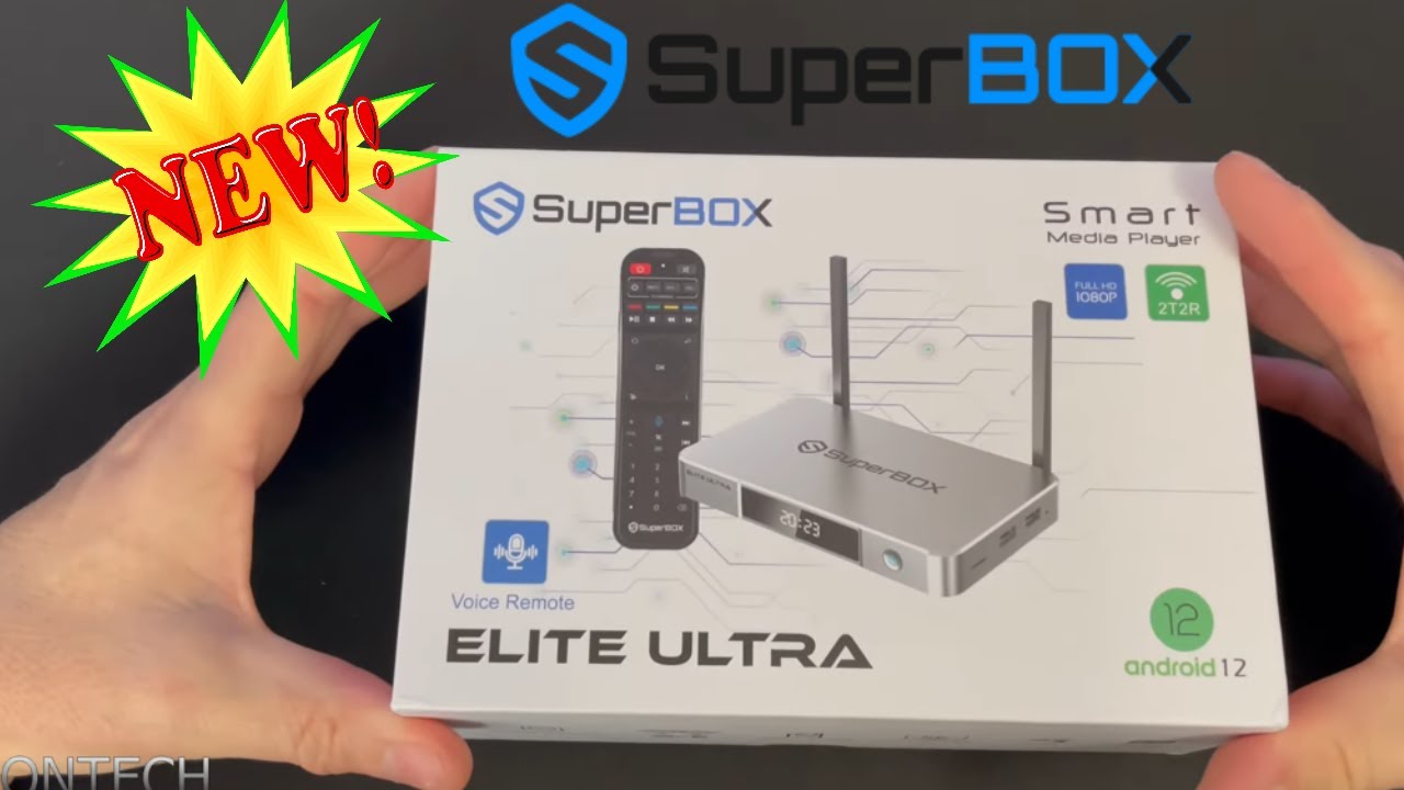 New Superbox ELITE ULTRA 6K Fully Loaded Android Box