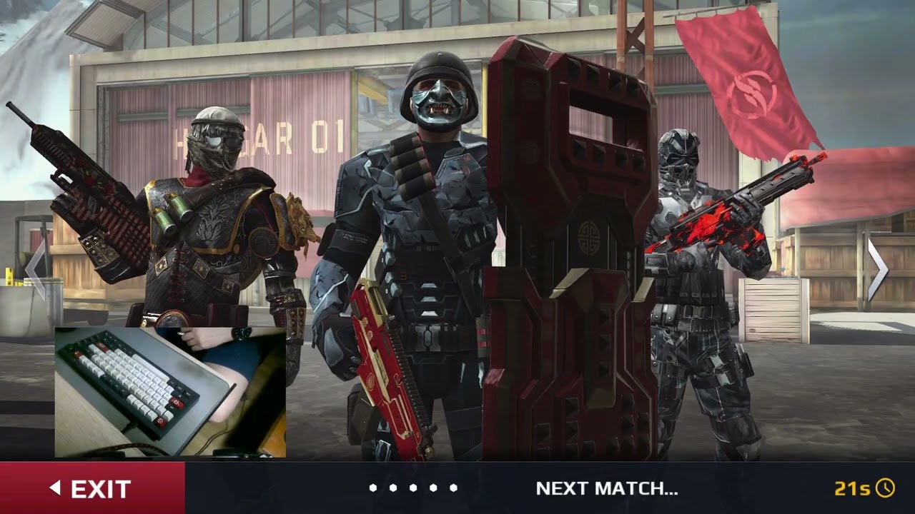 Modern Combat 5 Iced Severance vs Flamed AEST, Lava Grinder+Keyboard video(Cores at the end)