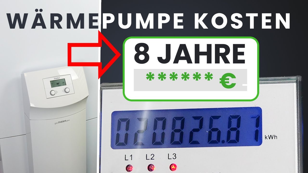 8 Jahre W&auml;rmepumpe: Hat es sich gelohnt? Alle KOSTEN