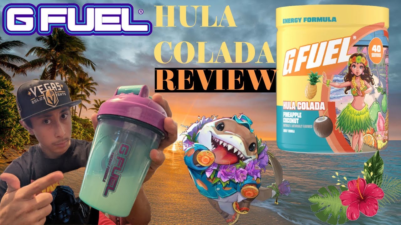 GFUEL Hula Colada Pineapple Coconut Review