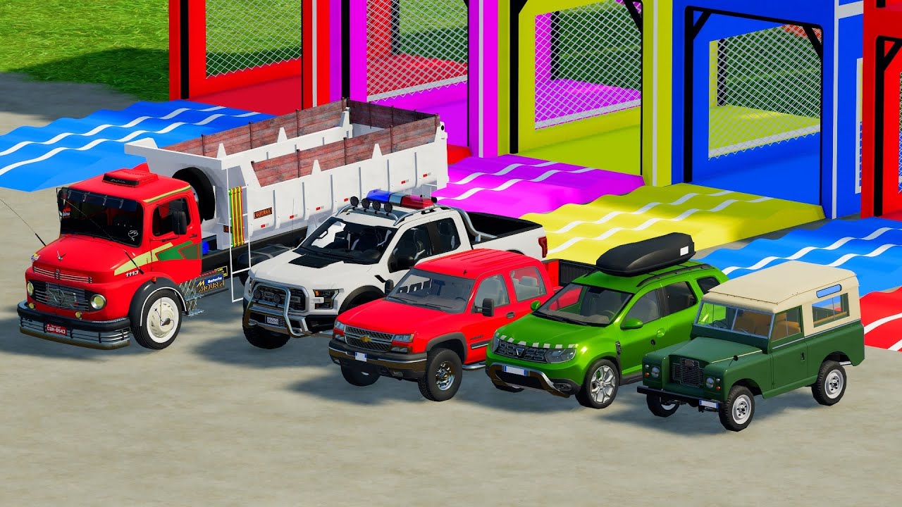 Ultimate Emergency Vehicle Transport Convoy 🚓🚑 | Farming Simulator 22