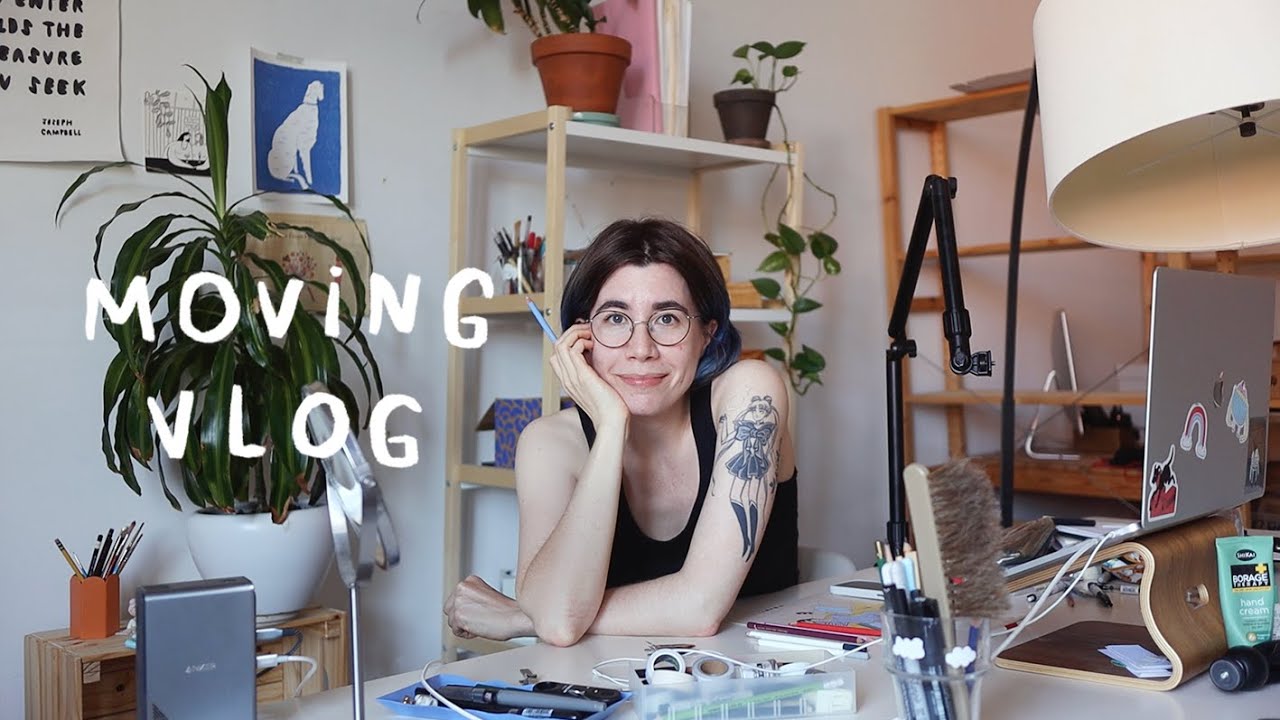 I got a double book deal (and moved out of my art studio)