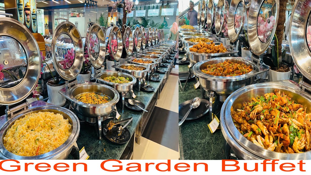 Green garden restaurant, good buffet in Dhanmondi, Daffodil Plaza