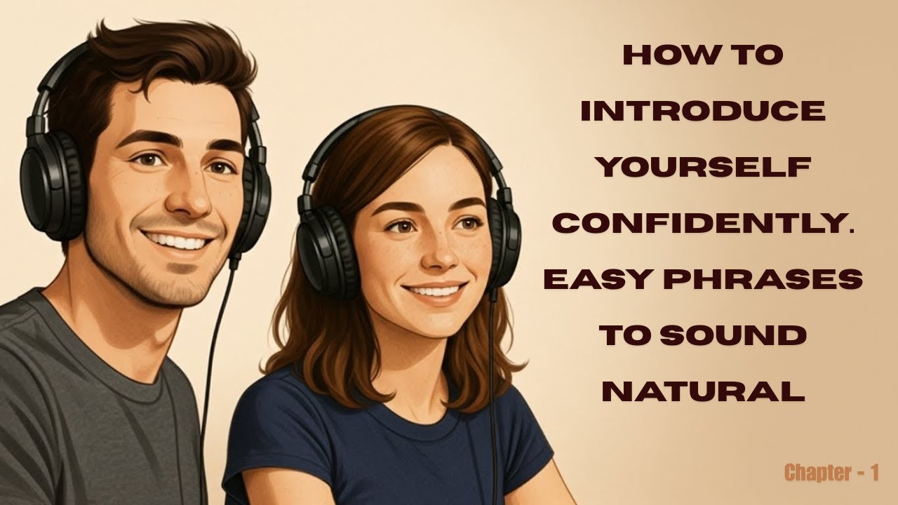 Easy Phrases to SOUND NATURAL When Introducing Yourself