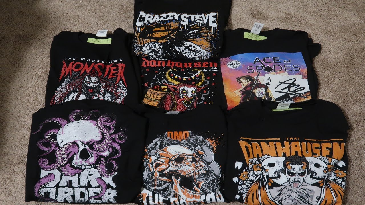 Pro Wrestling Tees Unboxing 12/22/21 - Skulls, Skulls, & More Skulls