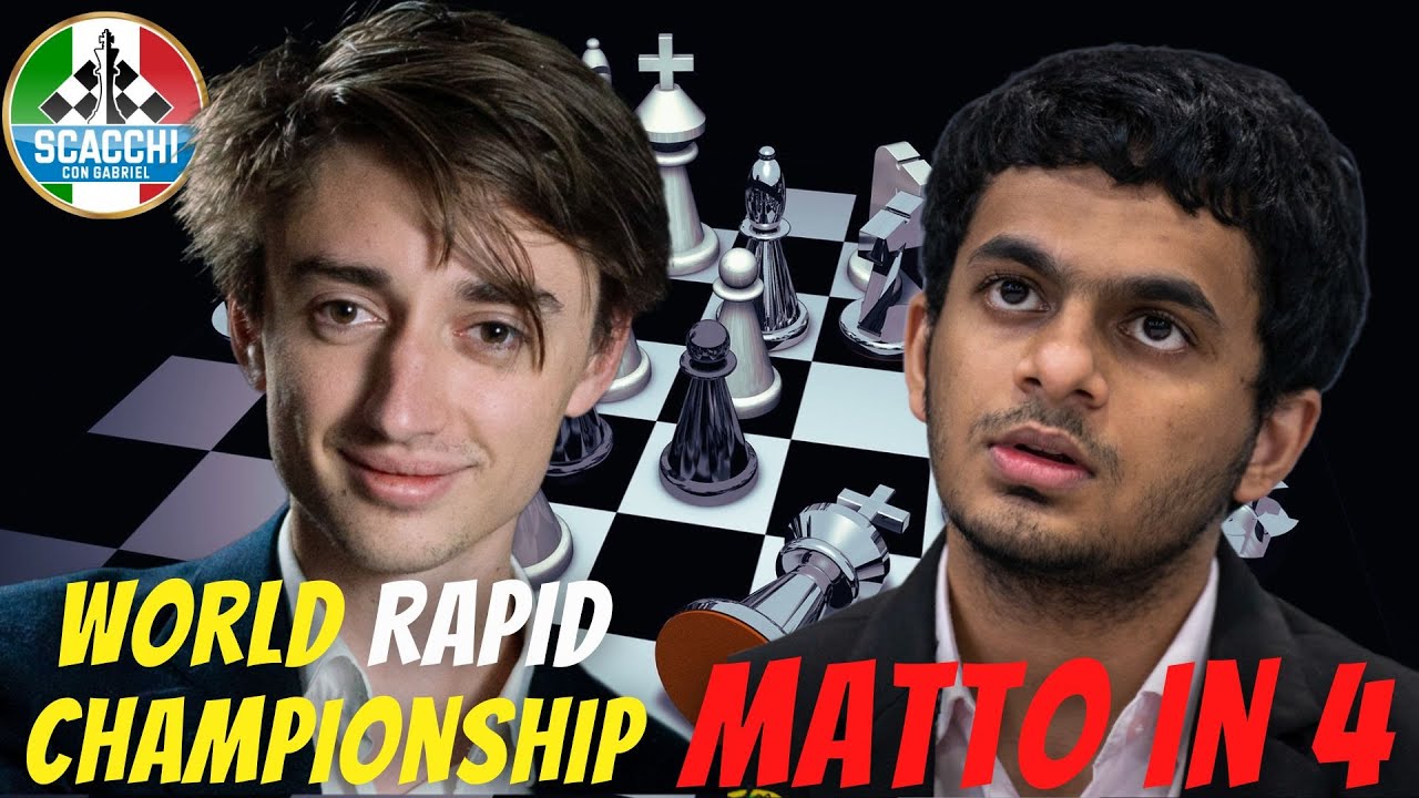 Sacrificio Bestiale e Scacco Matto! Dubov vs Nihal Sarin