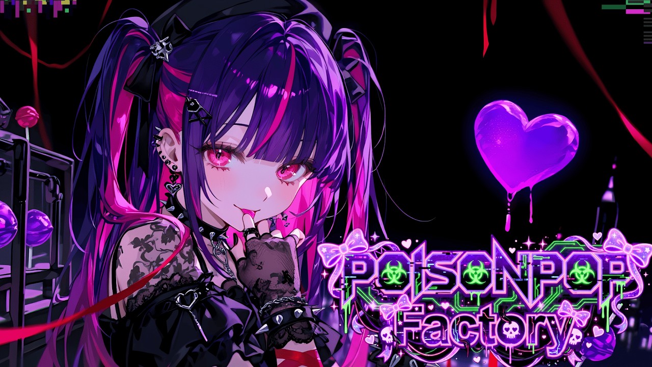 【Playlist】ハートに響く重低音💜ダークテクノEDM×病みつきになる中毒ソング【作業用BGM | Japanese Dark Pop, Dark techno Glitch】